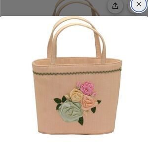 1990 Moschino Floral Bucket Bag